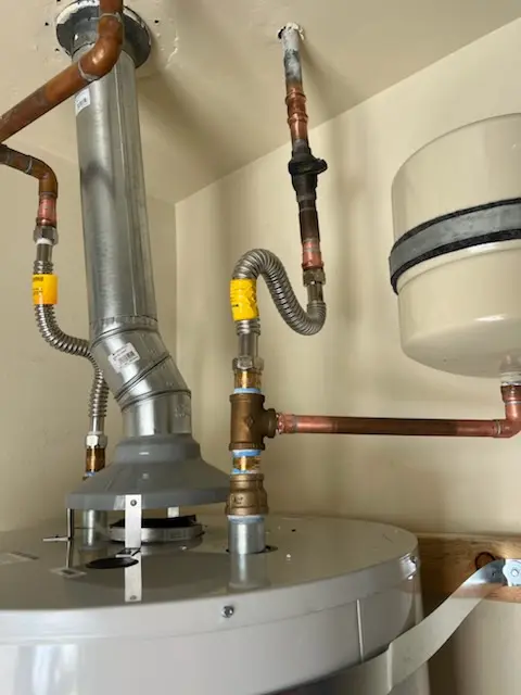 Water heater installation and plumbing repair in Serene Heights